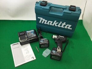 【未使用品】★makita(マキタ) 10.8v充電式インパクトドライバ 黒(4.0Ahバッテリx2/充電器/ケース) TD111DSMXB ITD2HO6ZY1A4