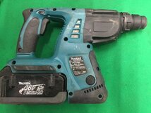 【中古品】 makita(マキタ) 26㎜36v充電式ハンマドリル (2.6Ahバッテリx2/充電器/ケース) HR262DRDX / ITLKM3TSSUVM_画像3