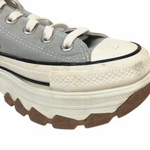 コンバース CONVERSE オールスター トレックウエーブOX スニーカー 厚底 1SD413 アイスグレイ_画像6