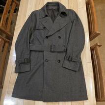 united arrows ユナイテッドアローズ　green label relaxing グリーンレーベル　men's メンズ　ウール製　wool トレンチコート　M グレー_画像5