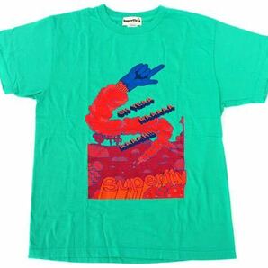 Superfly スーパーフライ　 kids キッズ　tシャツ　アーティスト　ミュージシャン　バンド　ファン　グッズ　アイテム size:150cm グリーン