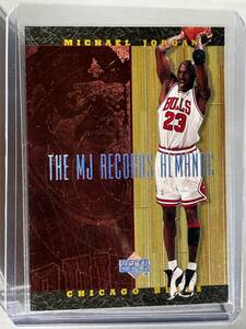 ★ MICHAEL JORDAN ★ 1999 UPPER DECK [ THE MJ RECORDS ALMANAC #J4 ] ★ ジョーダン