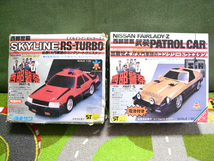 ■ ヨネザワ ラジコン 西部警察 武装PATROL-CAR 日産 スカイラインRSターボ フェアレディZ ジャンク ■ NISSAN FAIRLADY-Z 大門軍団_画像1