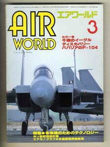 【d7806】84.3 エアワールド／千歳のイーグル、ババリアのF-104、未来機のためのテクノロジー、...