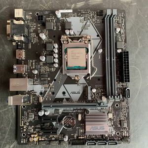 I011.型番：CPU i5-9400.マザーボード ASUS PRIME H310M-AT R2.0 .Intel CPU MicroATX セット.ジャンク