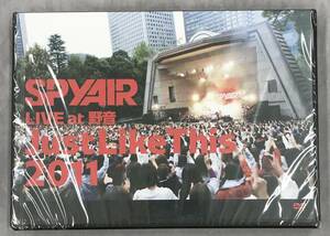 新品未開封DVD☆SPYAIR SPYAIR LIVE at 野音「Just Like This 2011」,.(2012/03/14)/ AIBL9240..