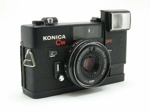 ★ハローカメラ★8168 コニカ KONICA C35 EF 38mm f2.8 難有動作品 現状 1円スタート 即決有り