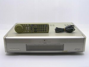 ★ハローカメラ★8029 Victor S VHS BS HR-X7 VIDEO CASSETTE RECORDER ACコード 通電する 動作せず 要修理 ジャンク 1円開始 120サイズ