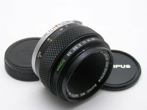 ★ハローカメラ★8136 OLYMPUS ZUIKO MC AUTO-MACRO ( 50mm F3.5 )難有 動作品 現状 1円スタート 即決有り