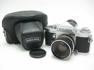 ★ハローカメラ★7809 ミランダ MIRANDA RE 50mm F1.8 動作せず 要清掃 要修理 ジャンク 1円スタート 即決有り