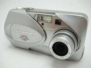 ★ハローカメラ★7825 OLYMPUS X-250 CAMEDIA / XDカード仕様 (320万画素) 単三電池2本使用 動作品 現状 1円スタート 即決有り