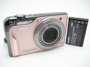 ★ハローカメラ★ 8169 CASIO EXILIM EX-H15 [1410万画素] 液晶が少し黄色い/おまけ電池付 撮影.記録.再生OK 動作品 1円スタート 即決有