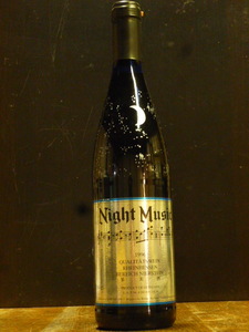 「Night Music」1996 QUALITATSUEIN RHEINHESSEN BEREICH AMERSTAIN ドイツ・ラインヘッセ地区 750ml 9％ 　　Night Music-1220-A