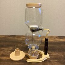 K1083）コーヒーサイホン エスジー 耐熱ガラス レトロ アルコールランプ アンティーク コーヒーサイフォン COFFEE SIPHON 中古品_画像2