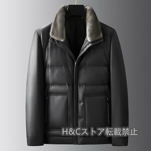 本革 美品 羊皮 メンズ 革ジャン レザージャケット 男性のジャケット ライダース バイクウエア コート 秋と冬 オートバイ M～3XL