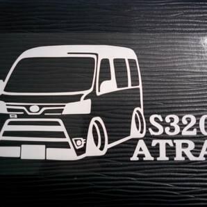 アトレー 車体ステッカー S320G ダイハツ 車高短 ATRAI カスタムターボRSリミテットSA3の画像1