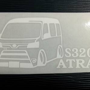 アトレー 車体ステッカー S320G ダイハツ 車高短 ATRAI カスタムターボRSリミテットSA3の画像2