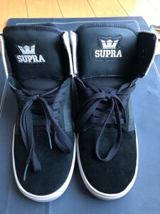 SUPRA ハイカットスニーカー　スエード×皮27.5㎝