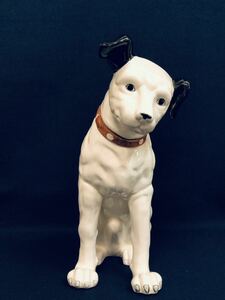 ニッパー君 Victor ビクター ビクター犬 陶器 陶器人形 高さ約31.5cm 置物 オブジェ コレクション インテリア 保管品