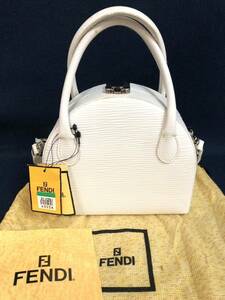 ヴィンテージ フェンディ レザー 2way ショルダー バッグ VINTAGE FENDI LEATHER 2WAY SHOULDER BAG MADE IN ITALY 現状品 保管品