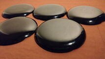 輪島塗　漆器　豆皿　だるまの図　菓子皿　梅型皿　蔵出し　５客_画像9