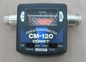 COMET CM-120 1200MHz帯　コンパクトSWR&POWER METER