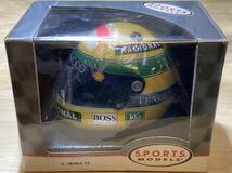 【新品：未開封】スポーツモデルス 1/2 アイルトン・セナ ヘルメット 1993年 [Ayrton Senna]_画像1