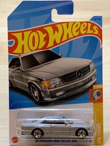 【日本語版/新品：未開封】HOT WHEELS ホットウィール 1989年 メルセデスベンツ 560 SEC AMG [シルバー]