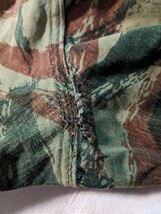 50s 初期型 フランス軍 リザードカモ ヘリンボーン トラウザー ビンテージ ユーロミリタリー カモ 迷彩 カーゴパンツ/40s 古着 パンツ_画像10