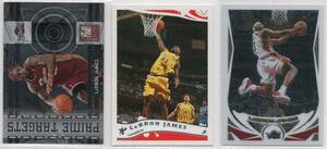 ★3枚セット★ LeBron James Topps Chrome Topps レギュラー&インサートカードセット