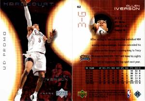 Allen Iverson 03-04 Hard Court #68 Bekett.com UD Promo ベケットドットコムプロモーションカード