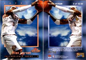 Allen Iverson 03-04 Mystique Skyview Gold /58