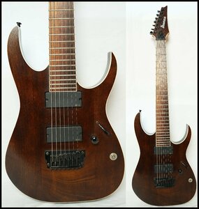 *Ibanez*RGIR27 BFE 2015 year made EMG installing model 7 string guitar condition excellent Iron Label series *