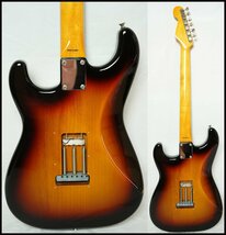 ★Fender Japan★ST62-TX Stratocaster 3TS ストラトキャスター USA製テキサススペシャルPU搭載モデル 状態良好 2010-2012年製★_画像2