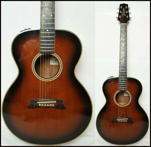 ★1円～スタート!!年末SALE!!★TAKAMINE★PT-105 BS サンバースト エレアコ 日本製 難有り 80年代 タカミネ★