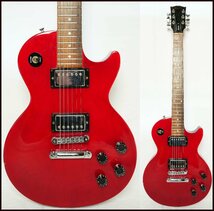 ★GIBSON USA★Les Paul STUDIO シースルーレッド 2000年製 難あり ギブソン レスポール★_画像1