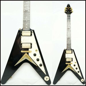 ★1円～スタート!!年末SALE!!★Photogenic★Flying V BLACK フライングV 難有り品 フォトジェニック★