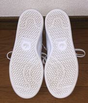 良品 adidas ORIGINALS STAN SMITH S75104 US4.5 22.5cm アディダス オリジナルス スタンスミス ホワイト 白_画像6