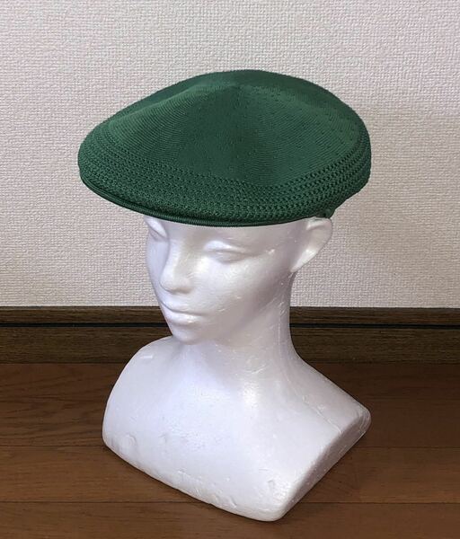 新品 KANGOL Tropic 504 Ventair 0290BC S カンゴール トロピック ベントエアー ハンチングキャップ ハンチング ベレー帽 グリーン 緑 Ｓ