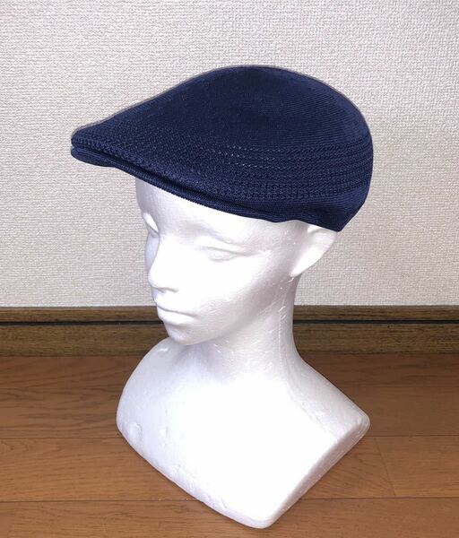 新品 KANGOL Tropic 507 Ventair K3208HT M カンゴール トロピック ベントエアー ハンチングキャップ ベレー帽 ネイビー 紺 504 男女兼用