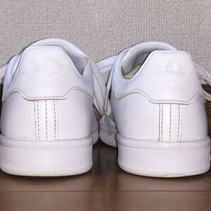 良品 adidas ORIGINALS STAN SMITH S75104 US4.5 22.5cm アディダス オリジナルス スタンスミス ホワイト 白の画像4