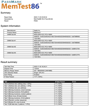 1333MHz 8GB 4枚組 合計 32GB MacPro用メモリー 2009 2010 2012モデル用 240pin DDR3 10600R RDIMM ECC 動作確認済 #1206A_画像5