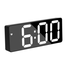 目覚まし時計 LED デジタル めざまし時計 おしゃれ 温度計 多機能 置き時計 アラーム 電池 静音 見やすい 子供 スヌーズ シンプル 給電式_画像4