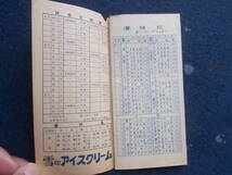 １９５５年　東京六大学野球　野球手帖　野球　史料　大学野球　校歌　応援歌　試合規則　守備成績_画像9
