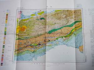 ■20万分の1地質図　高知　NI-53-28　地質調査所　1959年