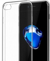 iPhone 7/8/SE2/SE3用ケース クリア 透明 tpu シリコン スリム 薄型 ソフト スマホケース 人気 携帯カバー_画像4