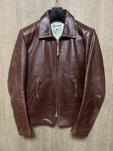 70s STYLE SINGLE MOTORCYCLE JACKET シングルライダース（ベイツタイプ）/ BATES / ビンテージ / ＸＸ / BUCO