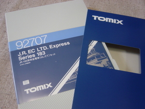 トミックス　92707　JR　183系特急電車　「はしだて」　6両（税込）（税0円）　　　　　　　12240