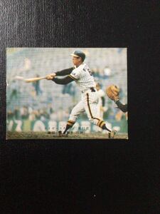 カルビー プロ野球カード 76年 No417 藤田平 
