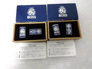 SUNTORY BOSS ピンバッチ 2組